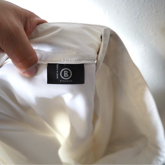 Vtg Y2K Bogner Ski Snowboard White Women’s Ruched Stylish Pants Size US 8 Long - Picture 8 of 10